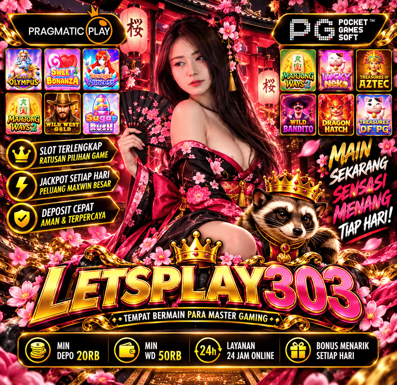 LETSPLAY303 Slot Online Gacor Terbaru